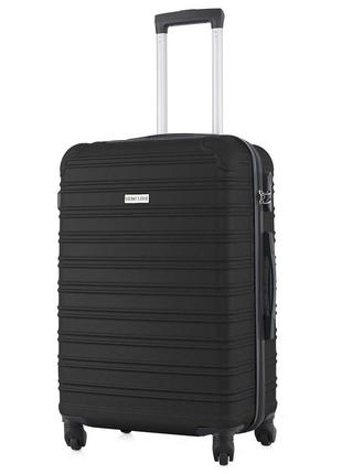 Чемодан дорожный 93 л semi line 28" (l) black