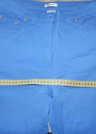 Капри , короткие штаны ,бриджи ,укороченные брюки стрейч stretch crop trousers damart7 фото