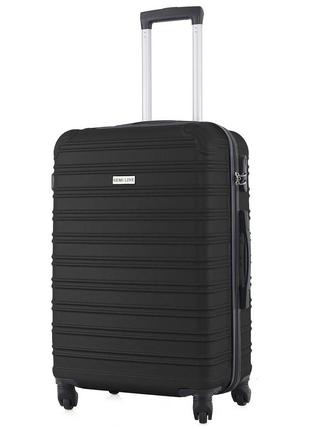 Валіза semi line 24" (m) black (t5636-2)