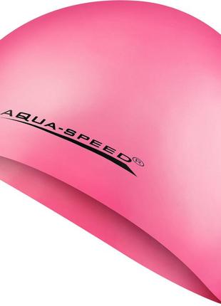Шапка для плавання aqua speed ​​mega 100-03 рожевий уні osfm1 фото