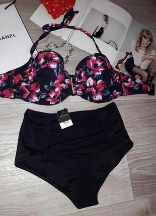 Купальник комплект 75 дд і 38 сток f&f topshop сток