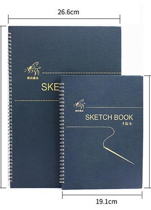 Скетчбук worison (sketch book) 32 аркуші, 160 г/м2, 19*27 см. (b11616)5 фото