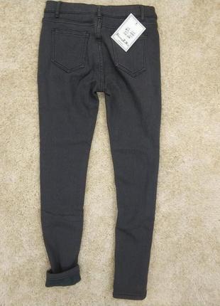 Утепленные зимние брюки джинсы8 фото