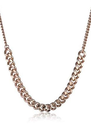 Комбінована ланцюжок 55 см рожеве золото данія pilgrim
