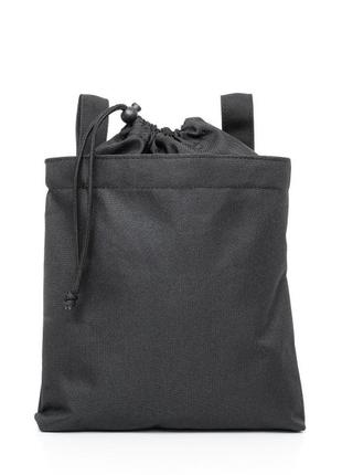 Військова чорна тактична сумка підсумка molle для скидання магазинів `gr`5 фото