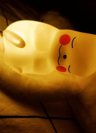 Ночник пикачу, ночник pokémon, светильник1 фото