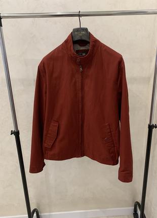 Бордовая куртка marks &amp; spencer мужская ветровка бомбер харик харингтон