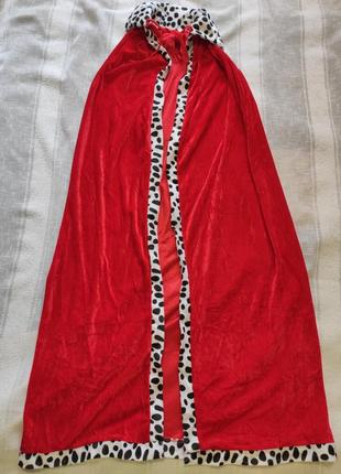 Карнавальный костюм накидка короля на 8-11 лет