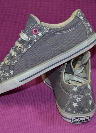 Полу кеды clarks 1f р. 2