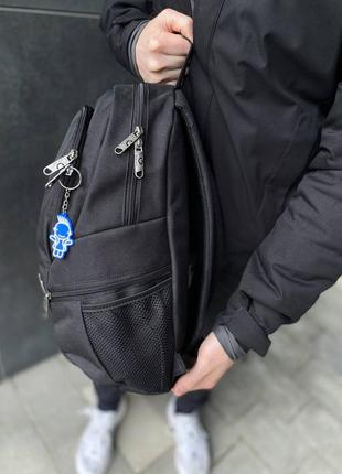 Акция! рюкзак городской bagland, черный, водонепроницаемый, много отделений5 фото