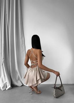 Роскошный шелковый кобинезон, платье шелк платье платье3 фото