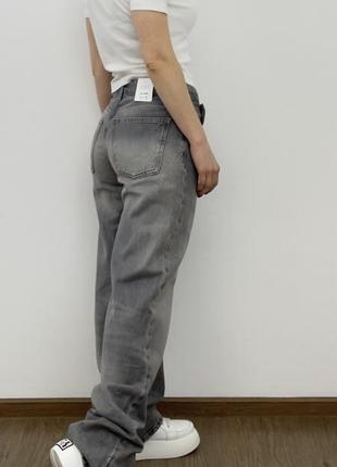 Сірі джинси палаццо від zara3 фото