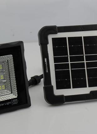 Прожектор акумуляторний із сонячною панеллю cl 7355 (32)
