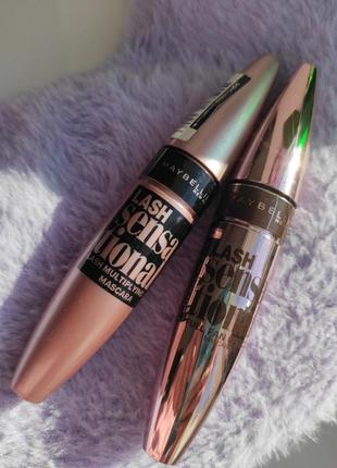 Отличная тушь от maybelline lash sensation наличие черного и коричневого цвета.