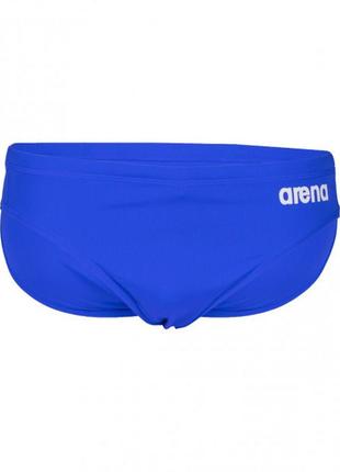 Плавки-сліпи для хлопців arena team swim briefs solid синій, білий діт 140см