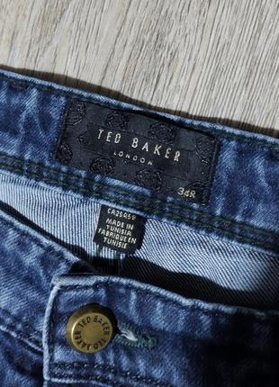 Мужские джинсы / ted baker / штаны / синие джинсы / мужская одежда / чоловічий одяг /2 фото