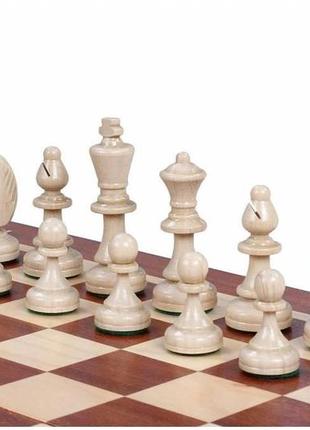 Шахи madon турнірні інтарсія №3 коричневий, бежевий уні 35х35см арт 934 фото