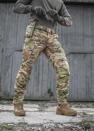 M-tac брюки aggressor gen.ii ріп-стоп mc армійські штани чоловічі штани військові мультикам камуфляж війсковий одяг для весни