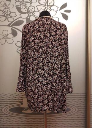 Брендовая трикотажная вискозная блуза лонгслив большого размера батал9 фото
