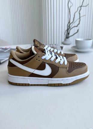 Nike dunk low brown10 фото