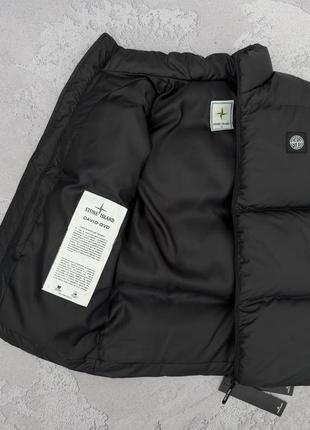 Жилет stone island н чорний3 фото