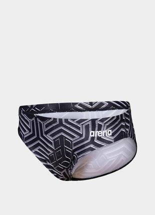 Плавки-сліпи для хлопців arena kikko pro swim briefs чорний, мультіколор діт 128см2 фото