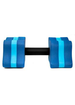 Гантелі для аквафітнесу aqua speed ​​aquafitness dumbells 5647 синій уні 11x15x8см3 фото