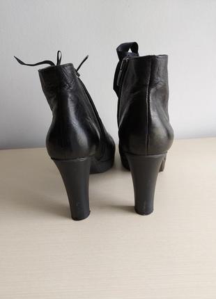 Ботинки женские кожаные mia donna р.40 79305 фото