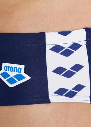 Плавки-сліпи для чоловіків arena men's icons swim briefs темно-синій чол 853 фото