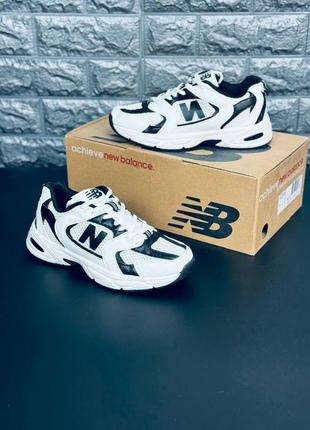 Женские кроссовки new balance чёрно-белые кроссовки нью беленс 35-415 фото