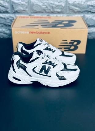 Женские кроссовки new balance чёрно-белые кроссовки нью беленс 35-412 фото