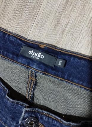 Мужские джинсы / studio denim / штаны / брюки / мужская одежда / чоловічий одяг /3 фото