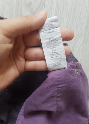 Фиолетовые штаны джинсы3 фото