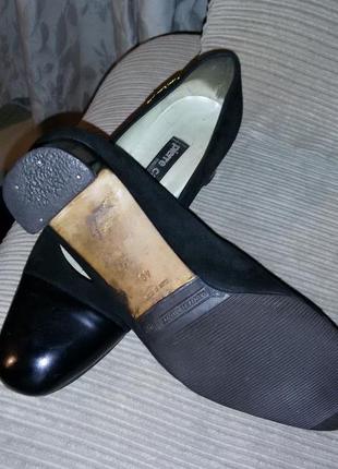 Pierre cardin-легантные замшевые туфли размер 40 (26,5 см)8 фото