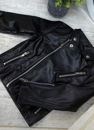 Куртка кожанка косуха унисекс 2