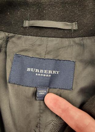 Пальто жакет подшак шерсть кашемир burberry london2 фото