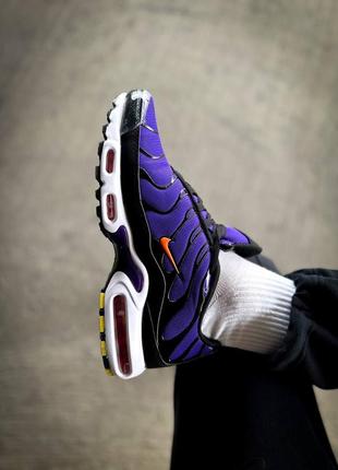Nike air max plus "voltage purple"человечи высокого качества удобны и комфортны в носке7 фото