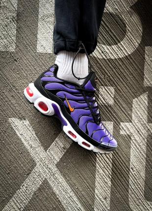 Nike air max plus "voltage purple"человечи высокого качества удобны и комфортны в носке8 фото