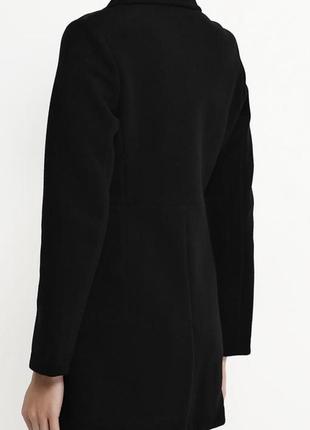 Пальто демиспонное,брендовое,черное с карманами geox2 фото