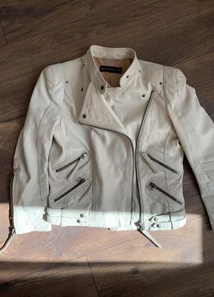 Кожанка косуха zara