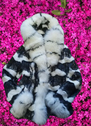 Модная и стильная шуба(кролик), шубка, полушубок,бренд  xuenuan.fashionable wear8 фото