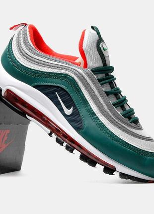 Мужские кроссовки air max 97 miami dolphins (наик аир макс)5 фото