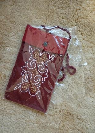 Handmade сумка чехол для телефона, ключей, ключница, тканный, в украинском, этно, бохо стиле