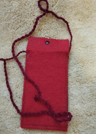 Handmade сумка чехол для телефона, ключей, ключница, тканный, в украинском, этно, бохо стиле3 фото