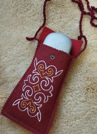 Handmade сумка чехол для телефона, ключей, ключница, тканный, в украинском, этно, бохо стиле10 фото