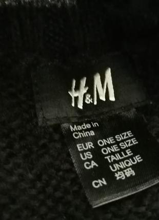 Шерстяное  пончо, накидка h&m 1+1= 50% скидка на 3ю вещь.6 фото