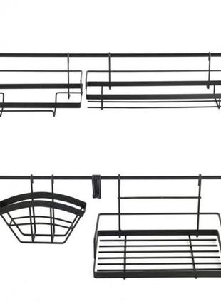 Набор полок кухонных с рейлингом kamille - 2 x 780 мм 16 ед. 1 шт.