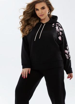 Стильний прогулянковий спортивний костюм двійка