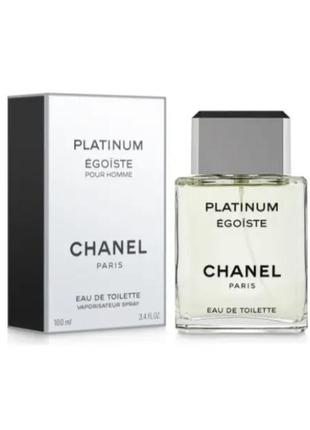 Мужская туалетная вода chanel egoiste platinum