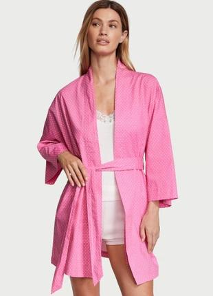 Пижамный комплект 3-в-1 victoria’s secret пижама 3-piece cotton pajama set1 фото